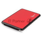 Внешний корпус 2.5"" Gembird EE2-U3S-61, красный металлик, USB 3.0, SATA, нержавеющая сталь