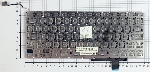 Клавиатура для ноутбука Macbook A1297 черная, плоский Enter