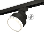 Светильник Ambrella light XT8102028 SBK/FR/CL черный песок/белый матовый/прозрачный GX53 (A2526, A2106, C8102, N8399)