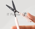 Ножницы Deli EZ508PINK EZ508 Linfini портативные 125мм ручки пластиковые сталь розовый блистер, вид 3