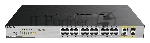 Коммутатор D-Link DGS-1026MP/B2A, 24×1 Гбит/с + 2×1 Гбит/с Combo, неуправляемый
