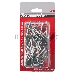 Заклепки MATRIX 4,0x10 мм RAL 6005 темно-зеленый, 50 шт.MATRIX 40684