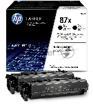 Картридж лазерный двойная упаковка HP 87X (CF287XF/CF287XD) черный для LJ M506/M501/M5272*18 000 стр.)