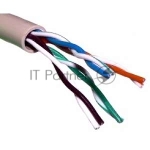 Кабель витая пара Rexant U/UTP cat.5e 4х2х24AWG solid CU PVC сер. (м)