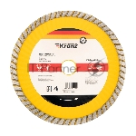 Диск алмазный отрезной Kranz Turbo волна 180x22.2 мм