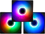 Комплект вентиляторов для корпуса Thermalright Fan TL-C12B-S V3 X3 ARGb 120мм/3 pack/PWM/S-FDB Bearing