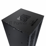 Шкаф серверный напольный Cabeus ND-05C-42U80/120-BK IP20, 42U, 2055х800х1200 мм (ВхШхГ), дверь: перфорация, боковая панель: сплошная, разборный, чёрный, вид 2