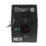 Источник бесперебойного питания Crown CMU-500X (480 ВА / 240 Вт; Off-Line; 1 х Euro + 1 х IEC-320 резервным питанием и фильтрацией; 12V/4,5AH х 1; пластик)