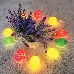 Каскад Lamper Эклектика 4 м LED с выносной солнечной панелью 2 м и аккумулятором, теплое белое свечение