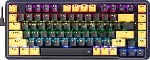 Игровая клавиатура REDRAGON ELF черно-желтая (USB, Redragon+Melt Gold, 82 кл ., RGB)