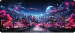 Коврик для мыши Cactus Fantasy space 900x400x3мм (CS-MP-PRO14XXL)