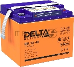 Аккумуляторная батарея Delta GEL 12-45 напряжение 12В, емкость 45Ач (196х166х173mm)