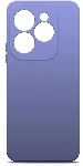 Чехол (клип-кейс) BoraSCO для Infinix Hot 40i/Smart 8/8 Plus/8 Pro Silicone Case лавандовый
