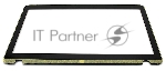 Сенсорное стекло (тачскрин) для Asus UX560 UX560UA UX560UQ, черное с рамкой