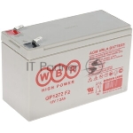 Батарея WBR GP 1272 12V 7.2Ah