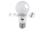 Лампа cветодиодная IEK LLE-A60-13-230-30-E27 ECO A60 шар 13Вт 230В 3000К E27