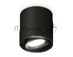 Светильник Ambrella Light XS7532002 SBK/PBK черный песок/черный полированный MR16 GU5.3 (C7532, N7002)