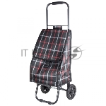 Тележка с сумкой Рыжий кот D203ECO ""Brown"", 30 кг