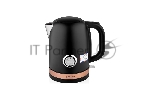 Чайник электрический BRAYER BR1005BK 2200 Вт.1.7 л, STRIX, сталь окраш, термометр, черный