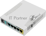 Роутер беспроводной MikroTik RB951UI-2HND N300 10/100BASE-TX белый