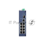 Коммутатор Dahua DH-CHS4110-8ET, 1×Комбо (1000BASE-T/SFP), управляемый
