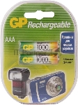 Аккумулятор GP 100AAAHC-CR2 1000mAh AAA 2шт