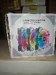 (Поврежденная упаковка) Вентилятор корпусный ALSEYE CRLS-300DS 3pcs argb fan kit with controller,2pcs LED strips,size:120*120*25mm,Voltage:12V,Current:0.2A-0.41A,Speed:700-1800RPM±10%,Airflow: 30.4-55.3CFM,Airpressure:1.02-1.52mmh20,Noise:12.2-18.5dBa,Bearing :Hydraulic (871608) 30