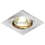 Встраиваемый точечный светильник Ambrella Light 866A SS сатин серебро