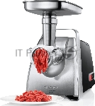Мясорубка электрическая Bosch MFW68660 черный, 2200 Вт, 4.3 кг/мин, реверс, защита от перегрузки, металлический лоток, насадки - 10, вид 32