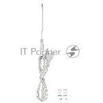 Светильник светодиодный Feron AL5038 27947 9Вт 800Lm 4500K с выкл.сет.шнур 870х22х35мм
