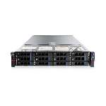Серверная Платформа Gooxi SL201-D12R-NV-G4 2U Direct-attached Backplane 12_2.5/3.5 SAS/SATA/NVMe Hard Drive Bay Eagle-stream Server Barebone + 800W CRPS modules + standard rail kit