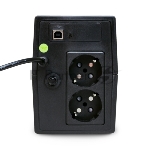 Источник бесперебойного питания UPS POWERMAN Back Pro 650, line-interactive