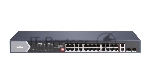 Коммутатор iFLOW F-SW-EU628HPOE-V, 24×1 Гбит/с PoE + 2×1 Гбит/с LAN, неуправляемый