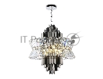 Люстра Ambrella light LH41026/18 BK/CL черный/прозрачный E14*18 max 40W D700*750