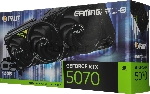 Видеокарта Palit GeForce RTX 5070 GAMINGPRO-S OC, 12 GB GDDR7, 192 bit, 3xDisplayPort, HDMI, GPU 2325 MHz, вид 27