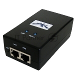 Сетевое оборудование UBIQUITI POE-24-12W(EU) блок питания с PoE, 220 VAC -> 12VDC, 0,5A - для абонентов