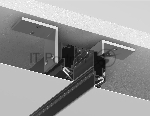 Шинопровод GL1017 BK черный IP20 220V 2000*62,5*51,5