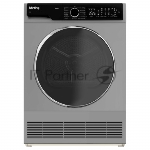 Сушильная машина Korting KD 60L97 S серебристый, 10 кг, сушка - конденсационная, программ - 15, 59.6 x 84.5 x 64 см