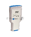 Картридж струйный NVPrint 727 (NV-F9J76A) Cyan для HP DesignJet T920/T930/T1500/T1530/T2500/T2530 (300 мл) совместимый