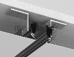 Шинопровод GL1019 BK черный IP20 220V 3000*62,5*51,5