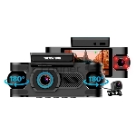 Видеорегистратор TrendVision Proof 360, 2560x1440, 3", с камерой заднего вида, GPS/ГЛОНАСС, Wi-Fi, G-сенсор