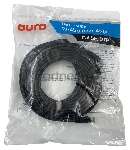 Патч-корд Buro UTP 4 пары cat.5e CCA molded 20м черный RJ-45 (m)-RJ-45 (m)
