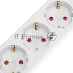 Удлинитель Rexant STANDARD 3 гнезда, 5 м, 3х1,0 мм², с/з, с выключателем, 2 USB, белый