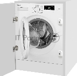 Стиральная машина встраиваемая Weissgauff WMI 6147 Inverter Steam белый, загрузка фронтальная 7 кг, 1400 об/мин, класс A+++, вид 30