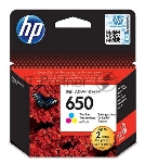 Картридж струйный HP 650 CZ102AE многоцветный для HP DJ IA 2515/2516 (200 стр.)