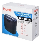 Шредер Buro Home BU-S601S (секр.Р-1)/ленты/6лист./10лтр./пл.карты