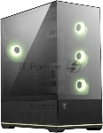 Компьютерный корпус MSI MAG Pano 110R PZ черный без БП ATX 6x120мм 7x140мм 2xUSB 3.0 1xUSB3.1 audio AirDuct bott PSU