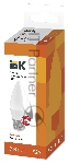 Лампа светодиодная LED 9Вт 230В 3000К E27 свеча LLE-C35-9-230-30-E27 IEK