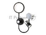Светильник Ambrella light FL51601/3 BK/CH черный/хром 11W 4200K+GU10 424*275*100