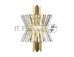 Настенный светильник Ambrella light LH41029/2 BS/CL латунь/прозрачный E14*2 max 40W 310*180*460